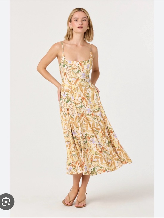Astr Dresses & Skirts - Astr Jaleyah Paneled Flare Midi Dress -Small